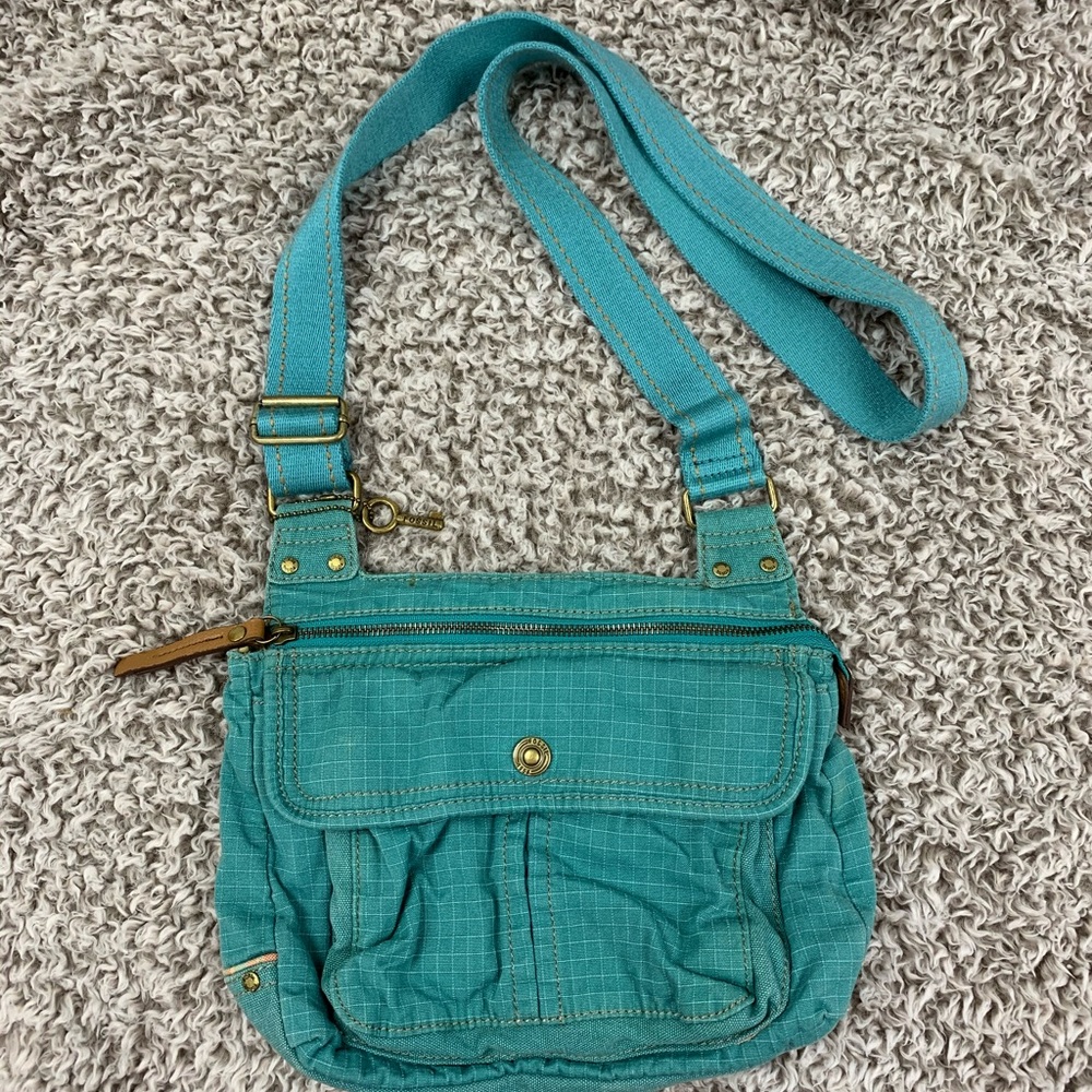 Fossil Turquoise Crossbody